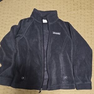 Columbia Kids Charcoal Fleece Jacket